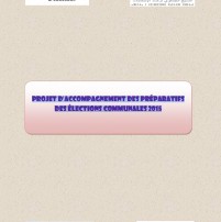 Accompagnement des préparatifs des élections 2015