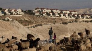 إسرائيل تخلى الفلسطينيين تثبيت مشروع مستعمرة