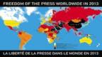 ملف خاص : مؤشرات و تقارير حول حرية الصحافة 2013
