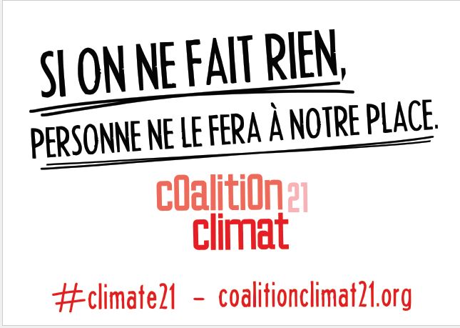 La société civile, unie, solidaire  et toujours mobilisée pour le climat