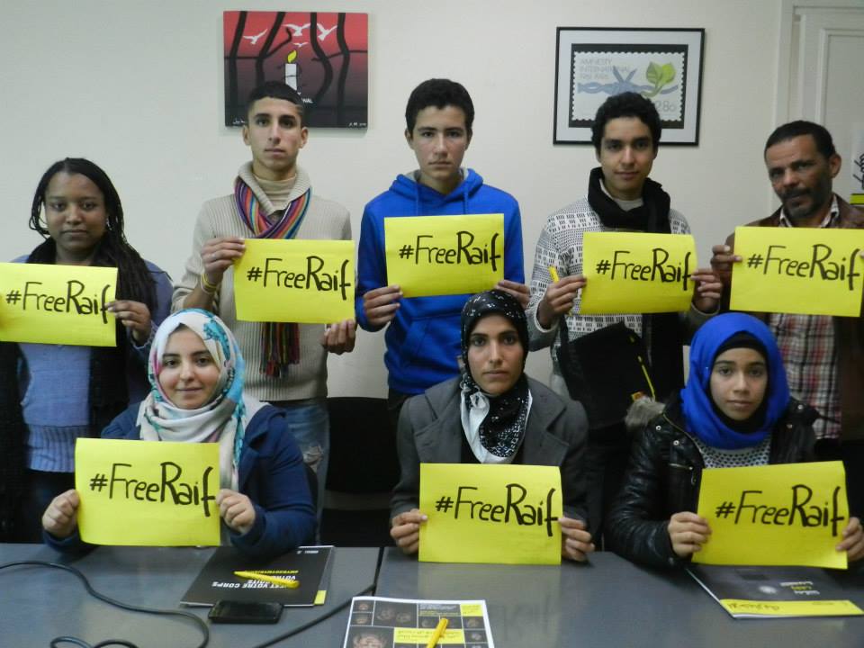 Action de solidarité avec Raif Badawi - Amnesty International Morocco