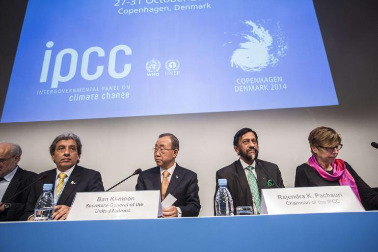 الهيئة الحكومية الدولية المعنية بتغير المناخ (IPCC)