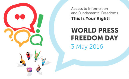 AMARC celebrates World Press Freedom Day 2016 - Access to Information and Fundamental Freedoms: This Is Your Right!