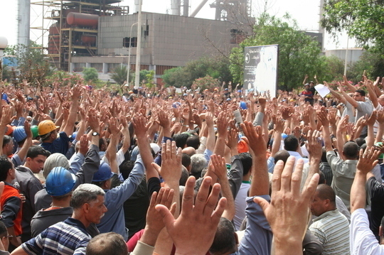 Soutien de Solidarité contre les violations des droits syndicaux en Egypte et en Algérie
