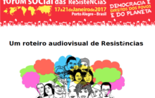 Um roteiro audiovisual de Resistências