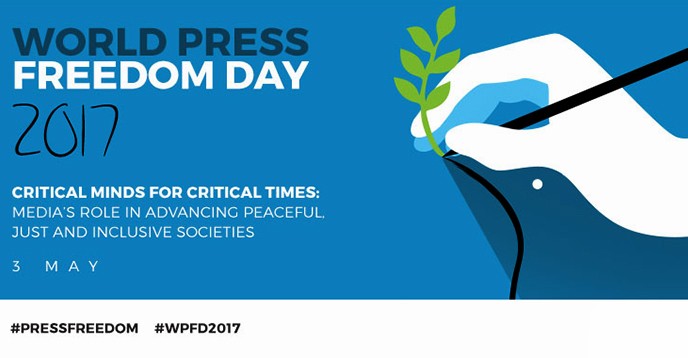 World Press Freedom Day 2017 highlights the protection of journalists