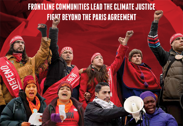 Grassroots Global Justice Alliance condemns Trump's announcement to withdraw the US from the Paris Agreement.