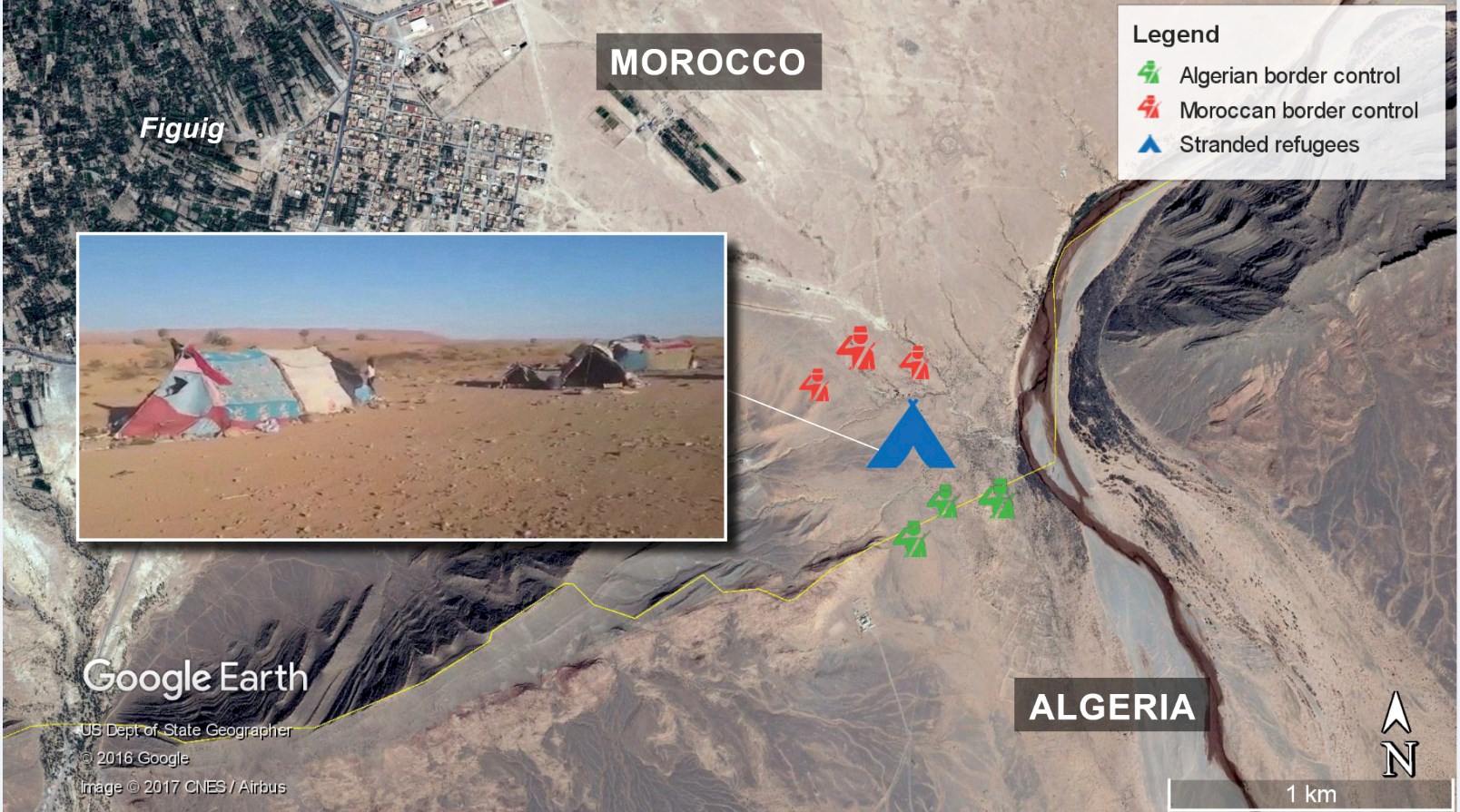 Amnesty International: Syrian refugees trapped in desert on Moroccan border with Algeria in dire need of assistance