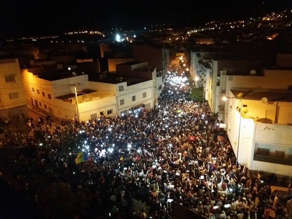 اللجنة الوطنية لدعم حراك الريف:  الدعوة لتنظيم وقفات احتجاجية